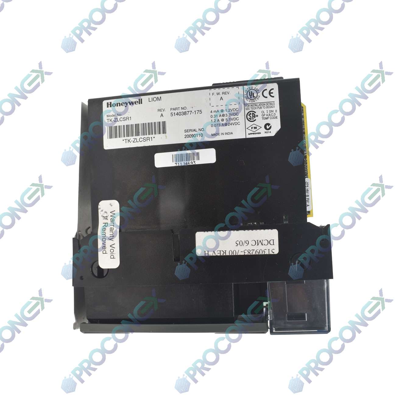 TK-ZLCSR1 – Honeywell - Proconex